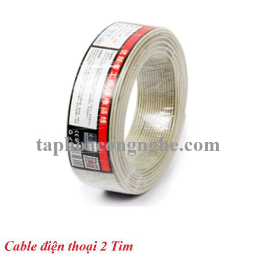Unitek 26644 C885BG 100M 2 Tim Cable điện thoại 30026644